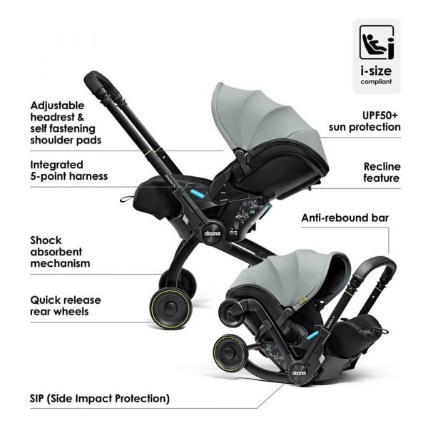 Doona X Infant Car Seat - Dusty Sage