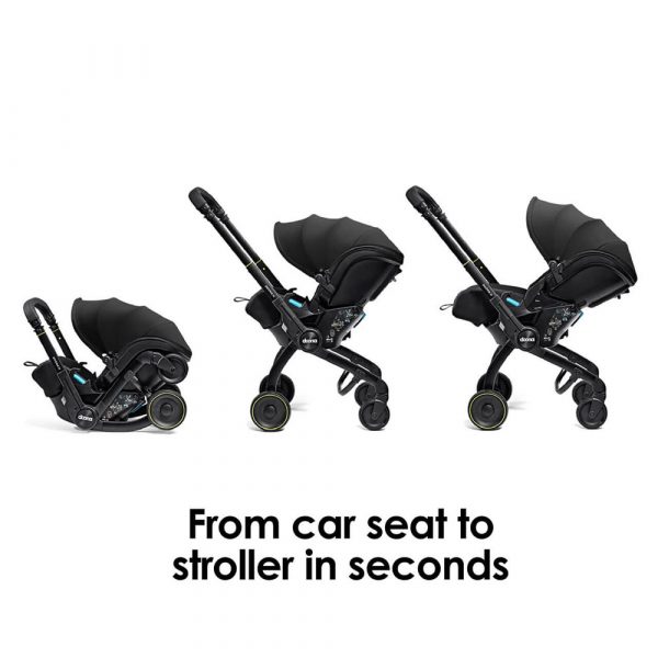 Doona X Infant Car Seat - Nitro Black