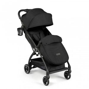 Ickle Bubba Aries Max Autofold Stroller Charcoal Black