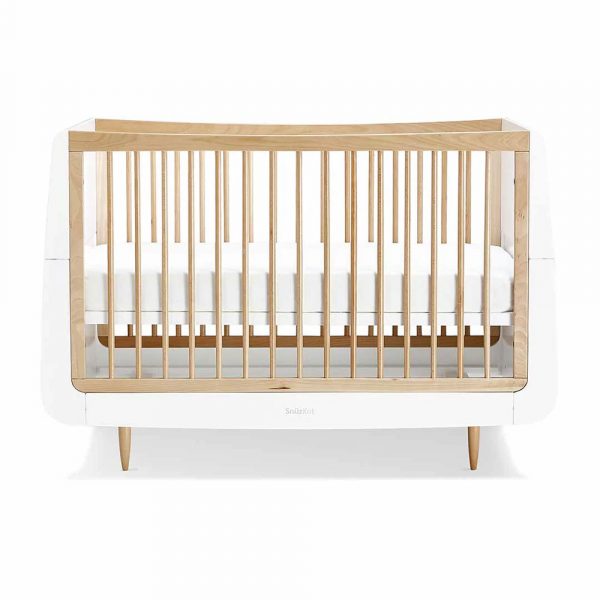 snuzkot skandi cot bed - natural