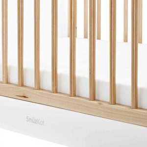 snuzkot skandi cot bed - natural