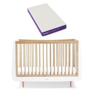 snuzkot skandi cot bed - natural