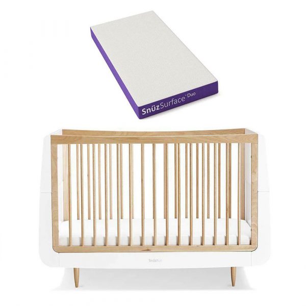 snuzkot skandi cot bed - natural