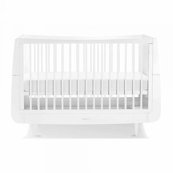 snuzkot skandi cot bed - white