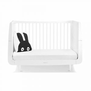 snuzkot skandi cot bed - white