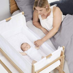 Snuzpod 4 Bedside Crib Natural