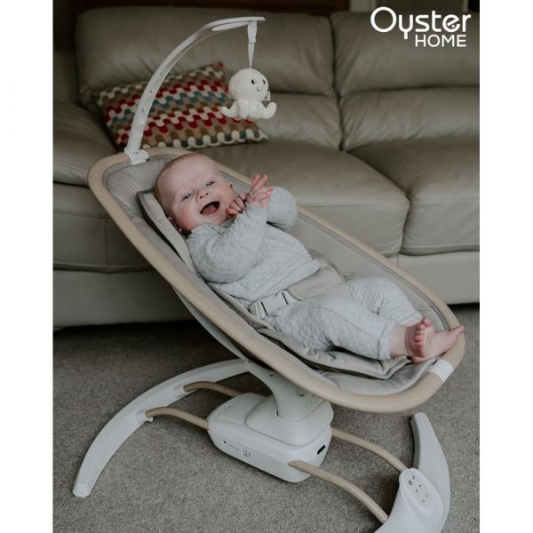 babystyle oyster smart motion rocker carbonite