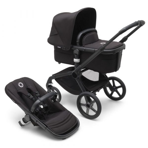 bugaboo fox 5 ultimate cybex cloud-t travel system bundle black midnight black