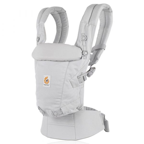 ergobaby adapt soft touch baby carrier pearl grey