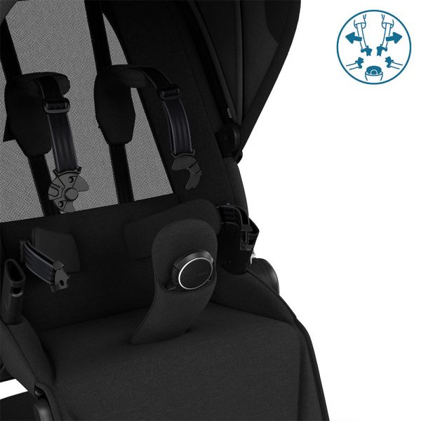 maxi cosi fame pushchair premium travel system twillic black