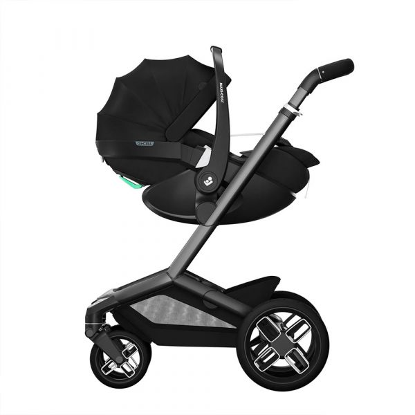 maxi cosi fame pushchair premium travel system twillic black