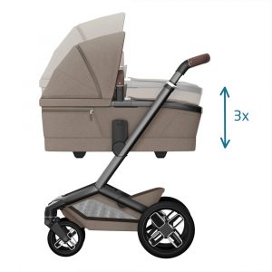 maxi cosi fame pushchair premium travel system twillic truffle black wheels