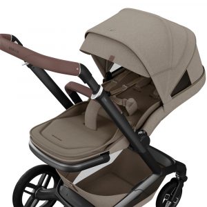 maxi cosi fame pushchair premium travel system twillic truffle black wheels