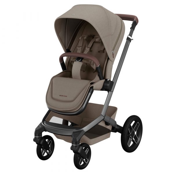 maxi cosi fame pushchair premium travel system twillic truffle black wheels