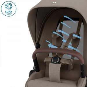 maxi cosi fame pushchair premium travel system twillic truffle brown wheels