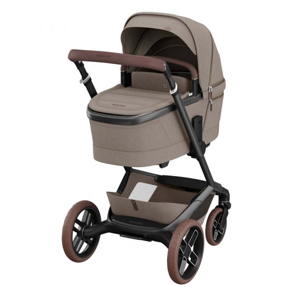 maxi cosi fame pushchair premium travel system twillic truffle brown wheels