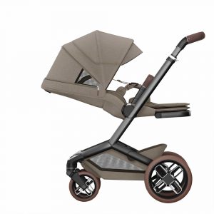 maxi cosi fame pushchair premium travel system twillic truffle brown wheels