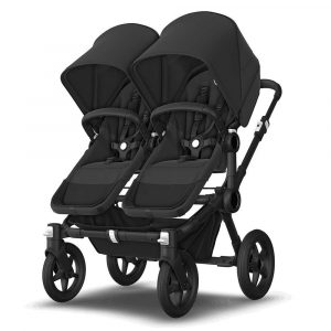 bugaboo donkey 5 duo carrycot and seat pushchair black