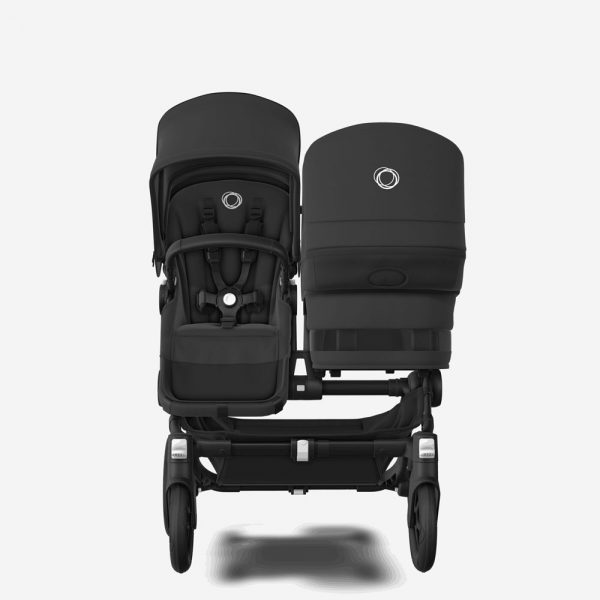 bugaboo donkey 5 duo carrycot and seat pushchair black