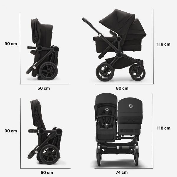 bugaboo donkey 5 duo carrycot and seat pushchair