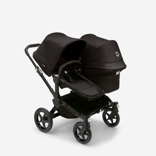 bugaboo donkey 5 duo carrycot and seat pushchair black