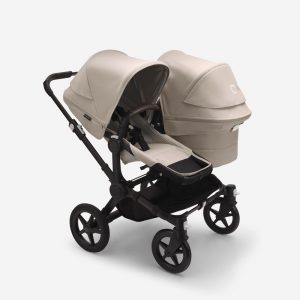 bugaboo donkey 5 duo carrycot and seat pushchair desert taupe