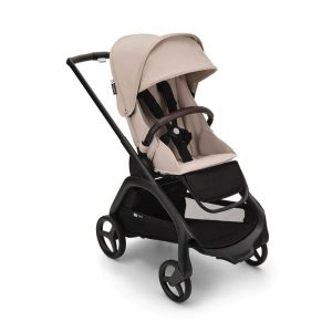 bugaboo dragonfly pushchair with carrycot desert taupe