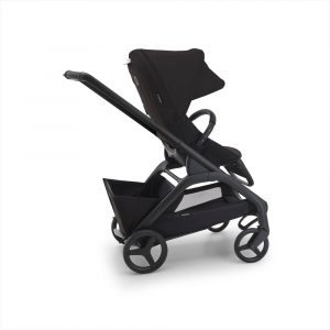 bugaboo dragonfly pushchair with carrycot midnight black