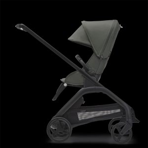 bugaboo dragonfly pushchair with carrycot forest green