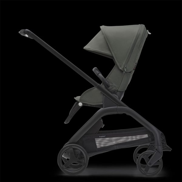 bugaboo dragonfly pushchair with carrycot forest green