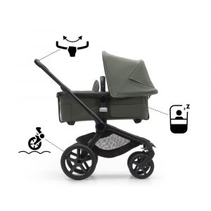 bugaboo fox 5 pebble 360 pro ultimate bundle black forest green