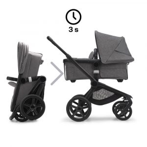 bugaboo fox 5 pebble 360 pro ultimate bundle black grey melange