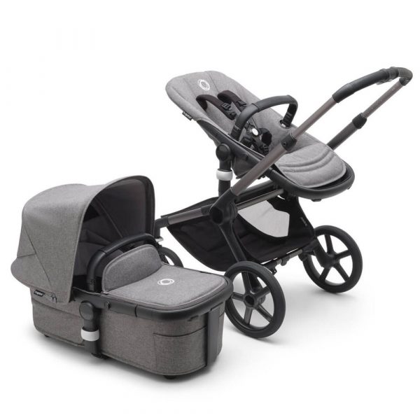 bugaboo fox 5 pebble 360 pro ultimate bundle black grey melange