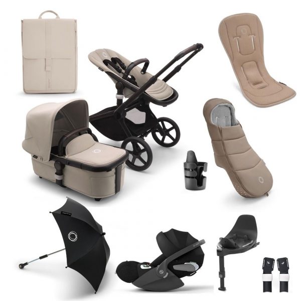 bugaboo fox 5 ultimate cybex cloud t travel system bundle desert taupe