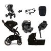 nuna mixx next travel system pipa car seat bundle caviar