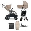 ocarro pushchair biscuit comp 8pc kit cloud T Travel system