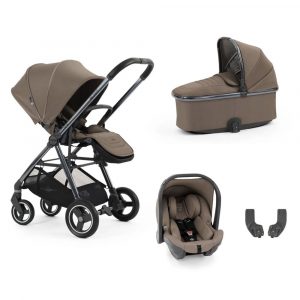 oyster gravity+ stroller 4 piece bundle mink