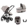 oyster gravity+ stroller 4 piece bundle stone