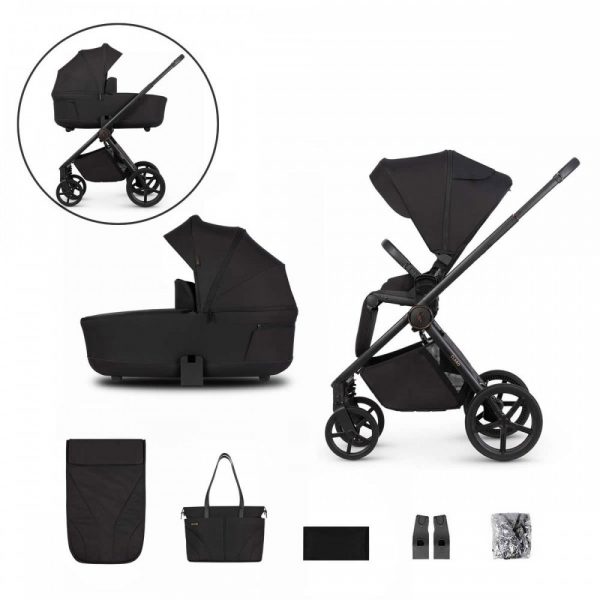 venicci claro 2 in 1 pushchair noir