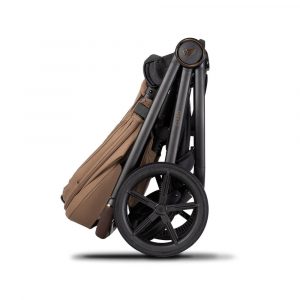 venicci claro pushchair caramel folded