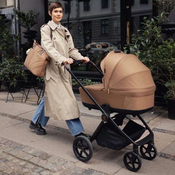 venicci claro pushchair carrycot caramel