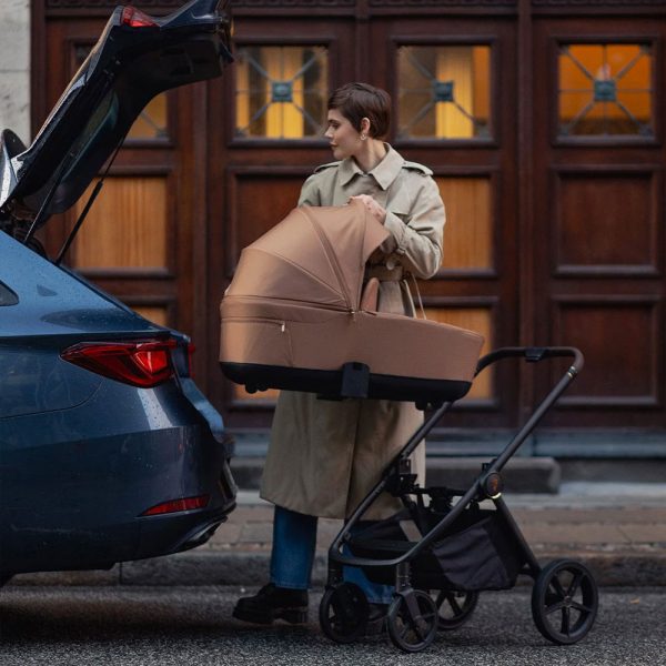 venicci claro pushchair carrycot caramel