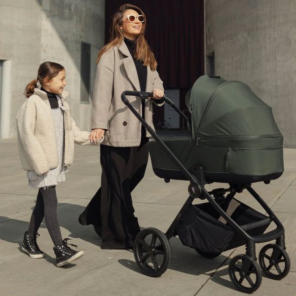 venicci claro pushchair carrycot forest