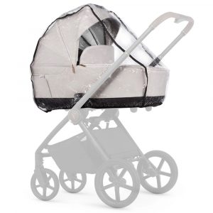 venicci claro pram carrycot raincover vanilla