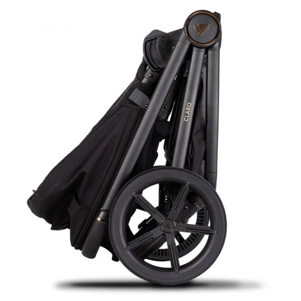 venicci claro pushchair noir folded