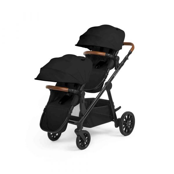 Ickle bubba virgo growing family pram black